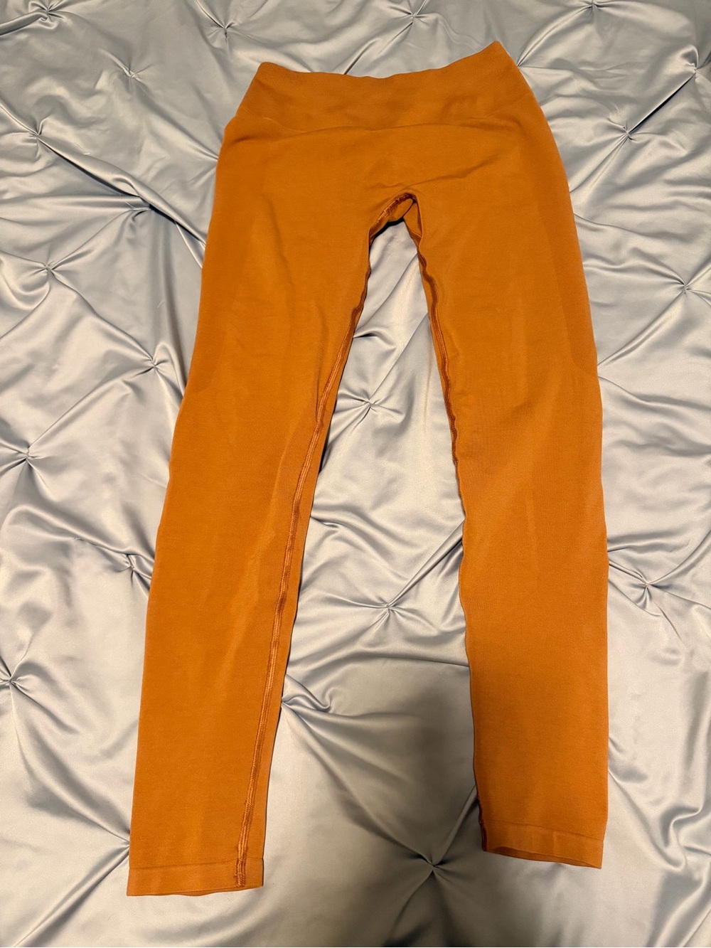 Alphalete Orange High-Waist Leggings